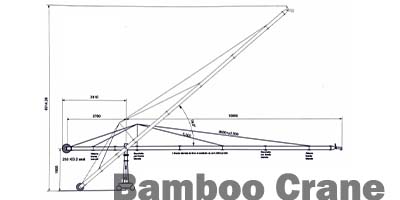 Bamboo Crane